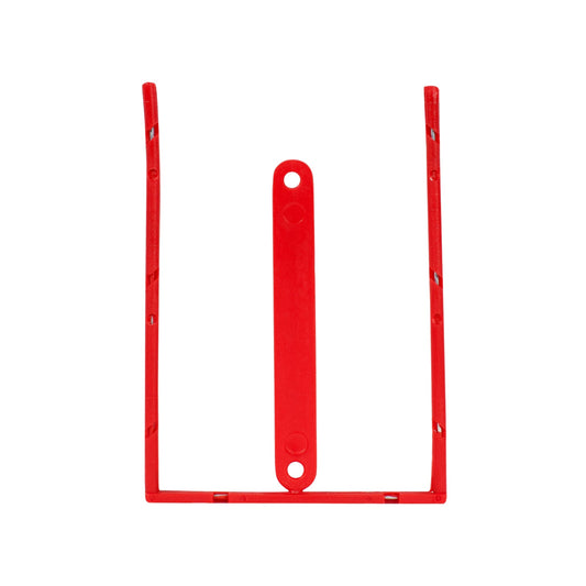 ELBA Abheftbügel 80mm Draht, Polyethylen ummantelt rot 100 St./Pack.