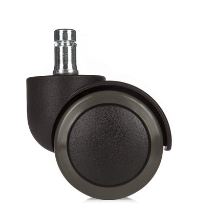 hjh OFFICE Ersatzrolle ROLO Metall/Kunststoff/Polyurethan, beschichtet schwarz 5 St./Pack.