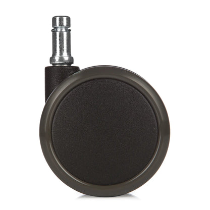 hjh OFFICE Ersatzrolle ROLO Metall/Kunststoff/Polyurethan, beschichtet schwarz 5 St./Pack.