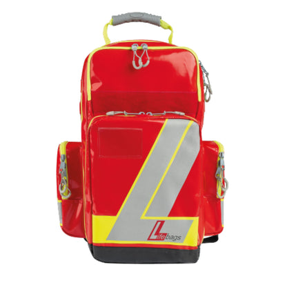 SÖHNGEN® Erste Hilfe Tasche Lifebag L 37 x 47 x 22 cm (B x H x T) gefüllt Reißverschluss Polyester rot