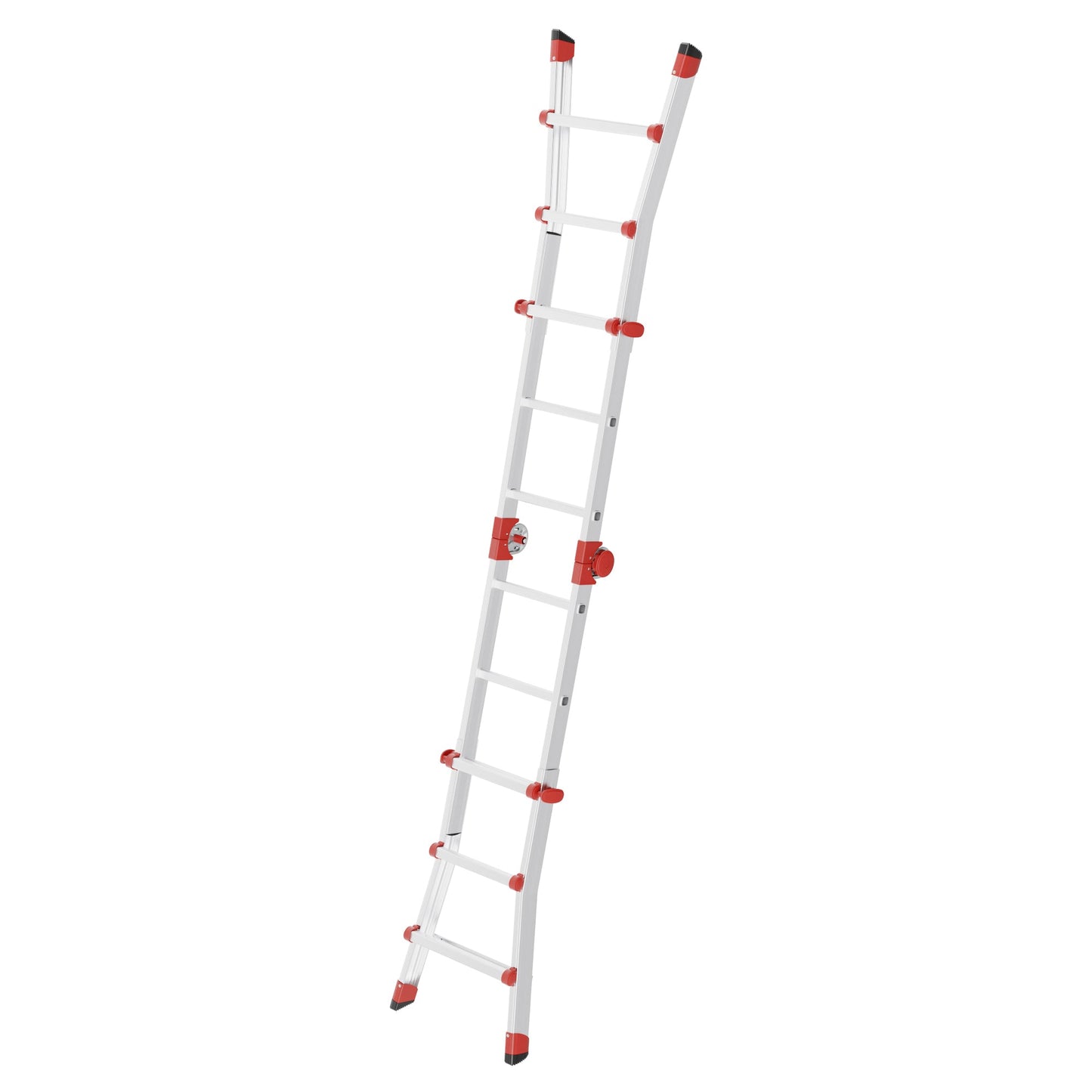 Hailo Multifunktionsleiter M80 3,71m Aluminium silber