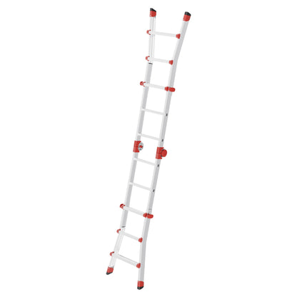 Hailo Multifunktionsleiter M80 3,71m Aluminium silber