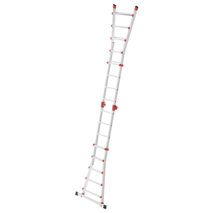Hailo Multifunktionsleiter M80 5,7m Aluminium silber