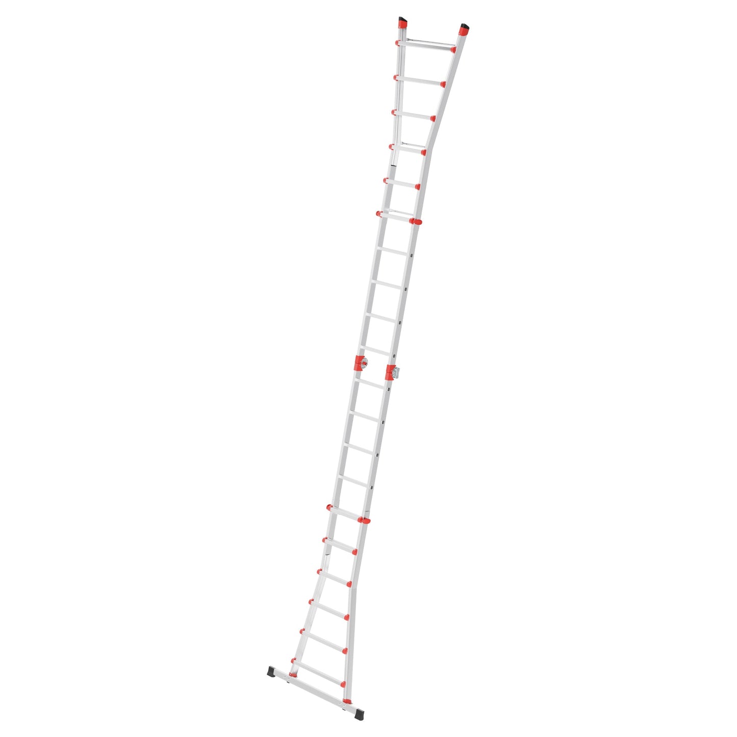 Hailo Multifunktionsleiter M80 6,75m Aluminium silber