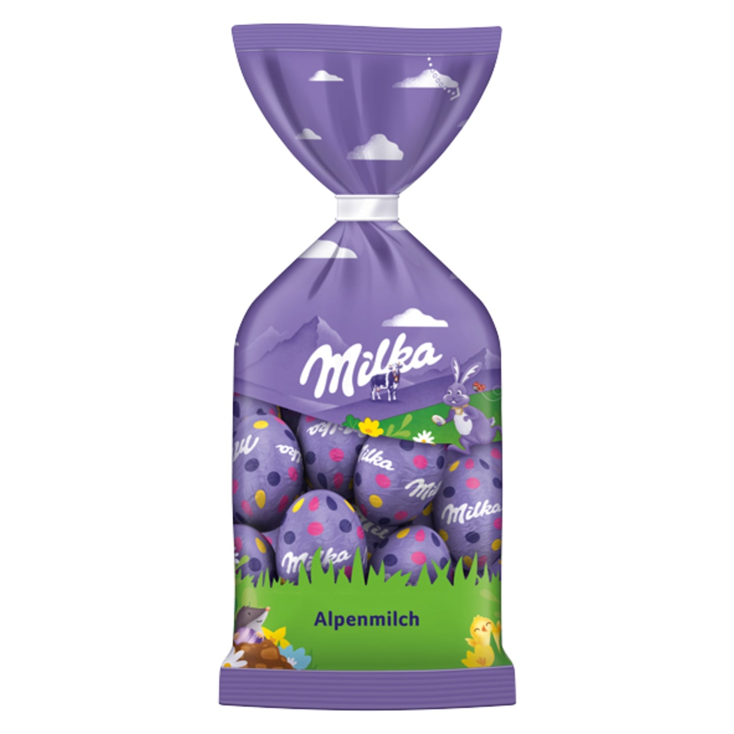 Milka Schokolade Ostereier Alpenmilch 100 g/Pack.