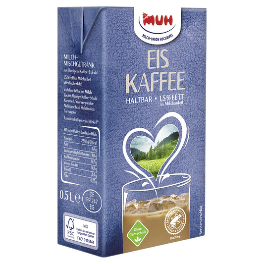 MUH® Eiskaffee 1,5% 16 x 500 ml/Pack.