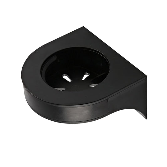 HYGOSTAR Wandhalterung 1 Flaschenhalter Kunststoff schwarz