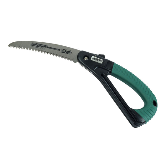 BRÜDER MANNESMANN Säge Klappsäge 180mm Werkzeugstahl, gehärtet grün/schwarz