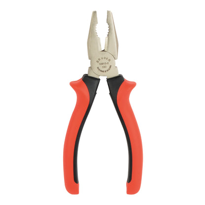 BRÜDER MANNESMANN Zangen-Set 3 Teile Kombizange, Seitenschneider, Telefonzange orange/schwarz