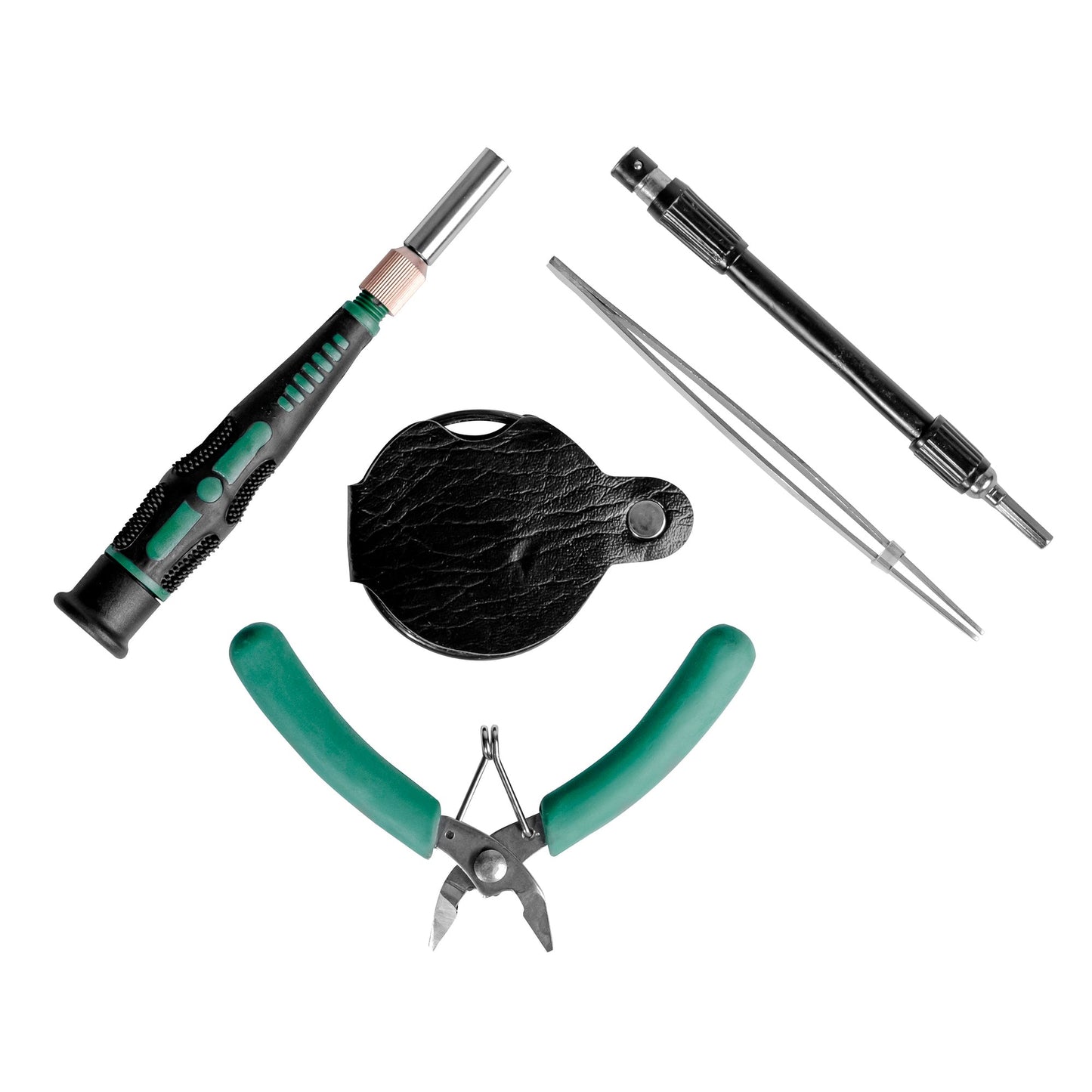 BRÜDER MANNESMANN Werkzeugsatz Feinmechanik 36 Teile Aufbewahrungsbox