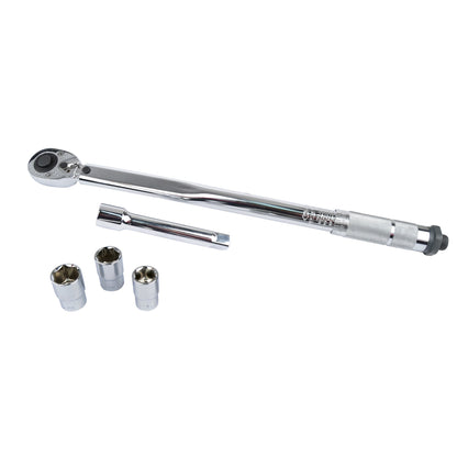 BRÜDER MANNESMANN Knarre 450mm 210N·m 12,5 mm (1/2") Chrom-Vanadium Stahl silber