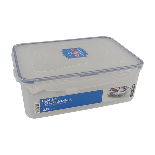 LocknLock Vorratsdose 24,8 x 18 x 9,3 cm (B x H x L) 2,6l mikrowellengeeignet Kunststoff transparent