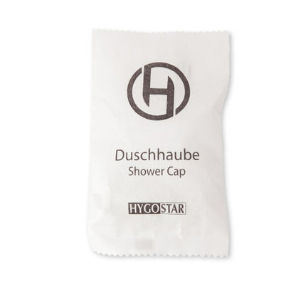 HYGOSTAR Duschhaube Polyethylen transparent 100 St./Pack.