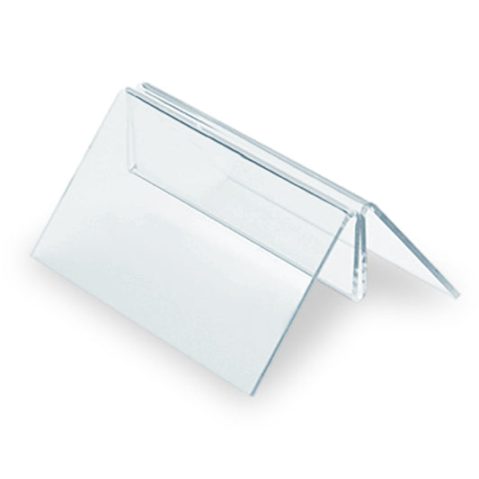 Deflecto® Tischaufsteller 15,1 x 4,2 x 5,7 cm (B x H x T) DIN A5 beidseitig verwendbar Acryl transparent