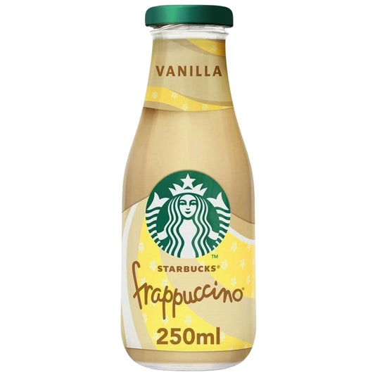 STARBUCKS® Frappuccino Vanilla 8 x 250 ml./Pack.