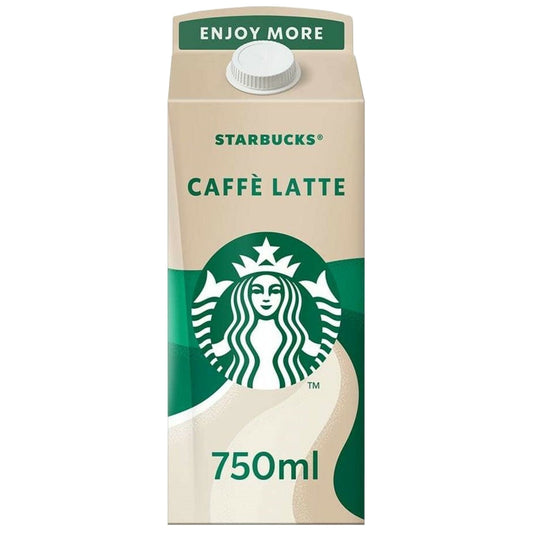 STARBUCKS® Caffè Latte 6 x 0,75 l/Pack.