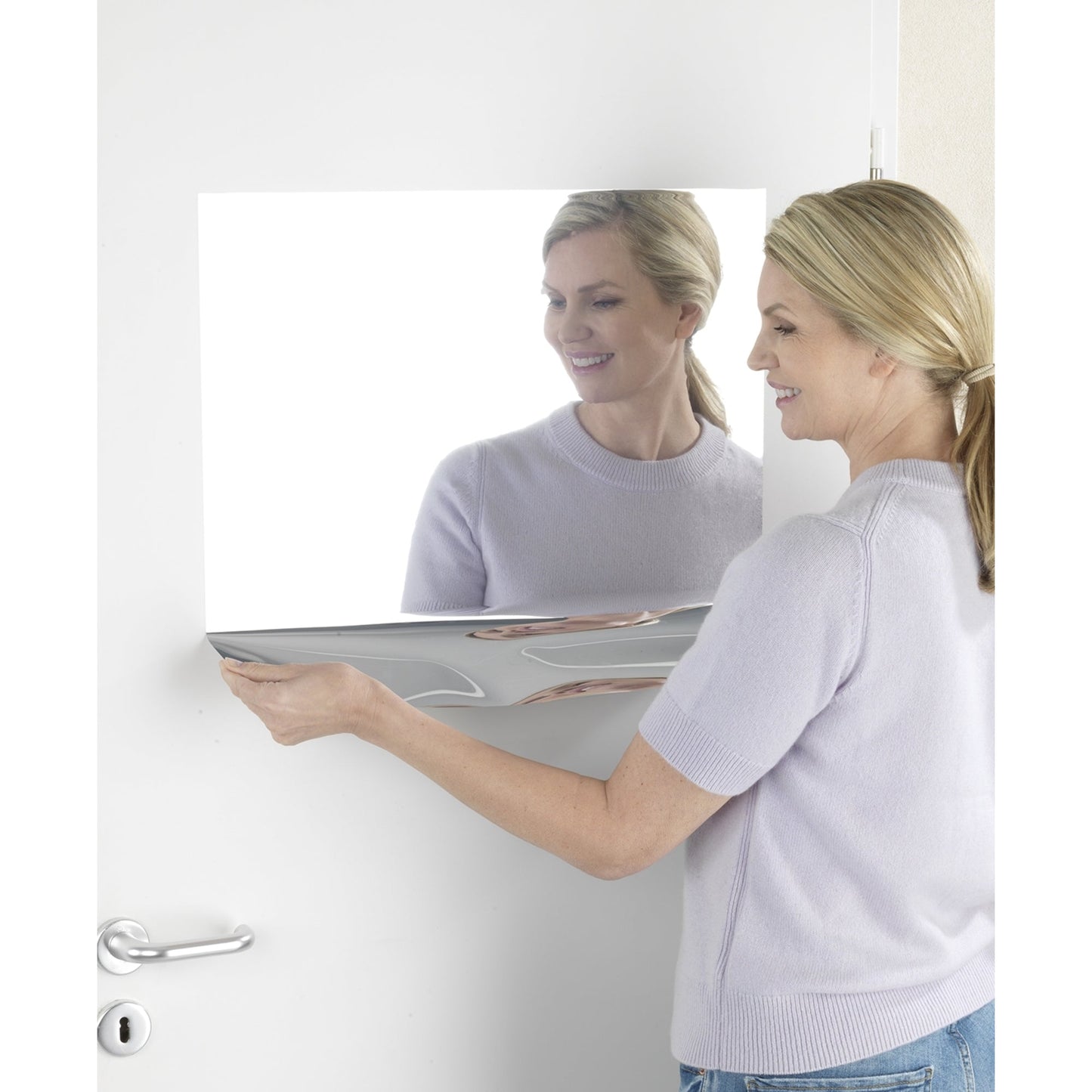 Maximex Spiegelfolie 50 x 58 cm (B x L) selbstklebend silber
