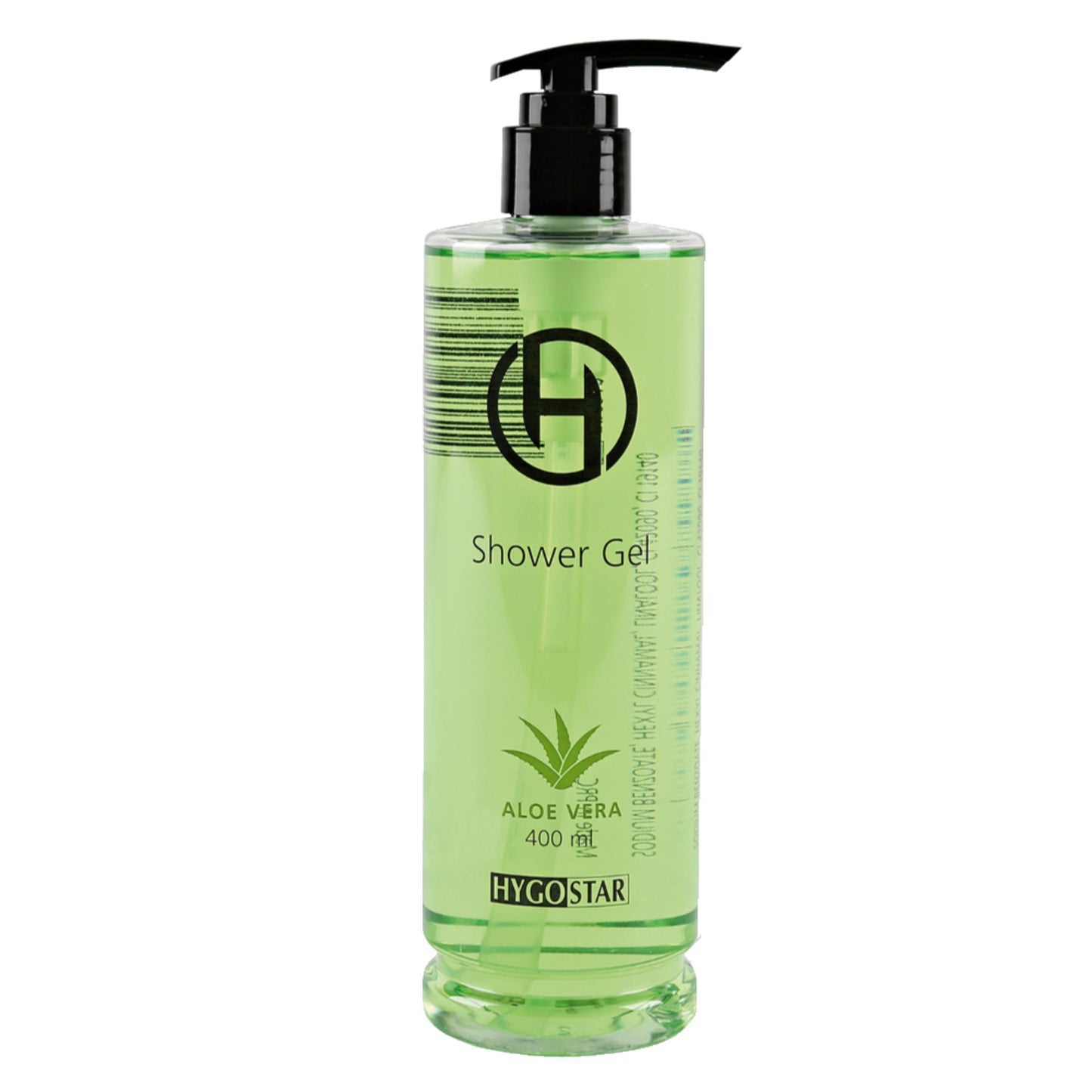 HYGOSTAR Duschgel HYGOSTAR Wandhalterung 556307, 55636, 556309, 556308 Aloe Vera Pumpflasche Kunststoff 0,4l