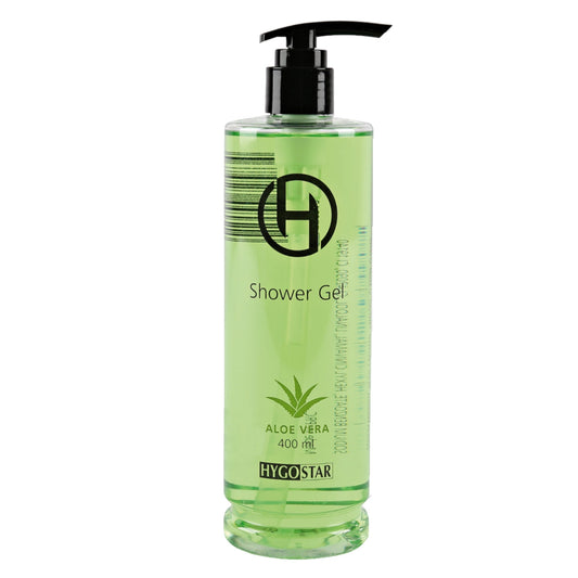 HYGOSTAR Duschgel HYGOSTAR Wandhalterung 556307, 55636, 556309, 556308 Aloe Vera Pumpflasche Kunststoff 0,4l