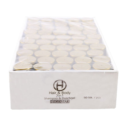 HYGOSTAR Shampoo 2in1 Flasche Kunststoff 50 x 25 ml/Pack.