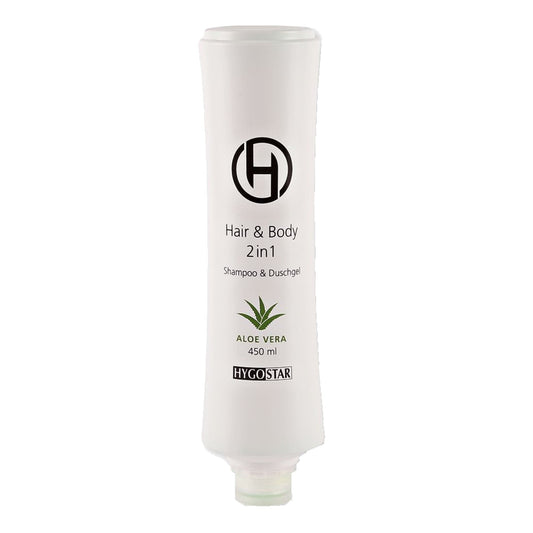 HYGOSTAR Shampoo 2in1 Aloe Vera Squeeze Flasche Kunststoff 0,45l