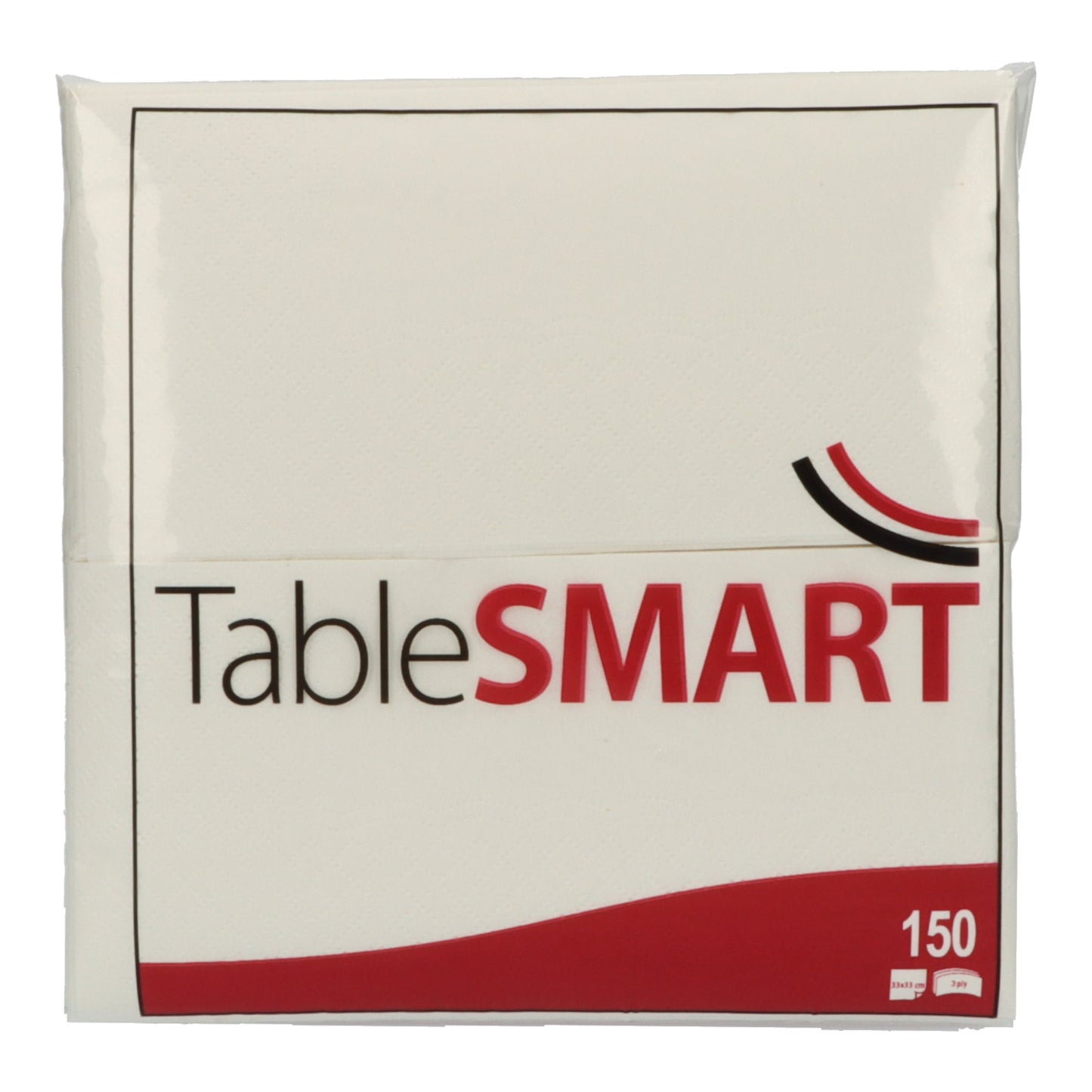 TableSMART Servietten 33 x 33 cm (B x L) weiß 150 St./Pack.