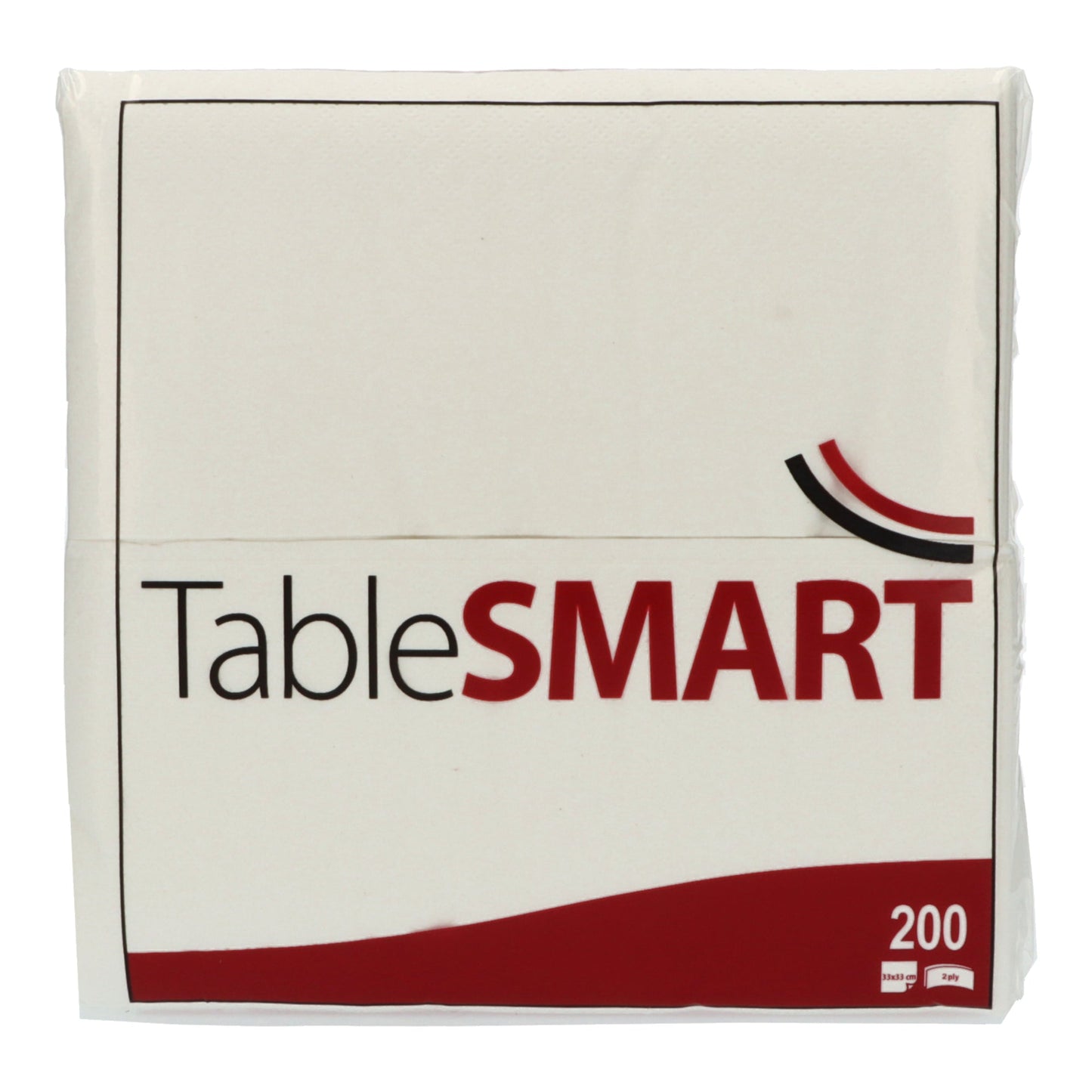 TableSMART Servietten 33 x 33 cm (B x L) weiß 200 St./Pack.