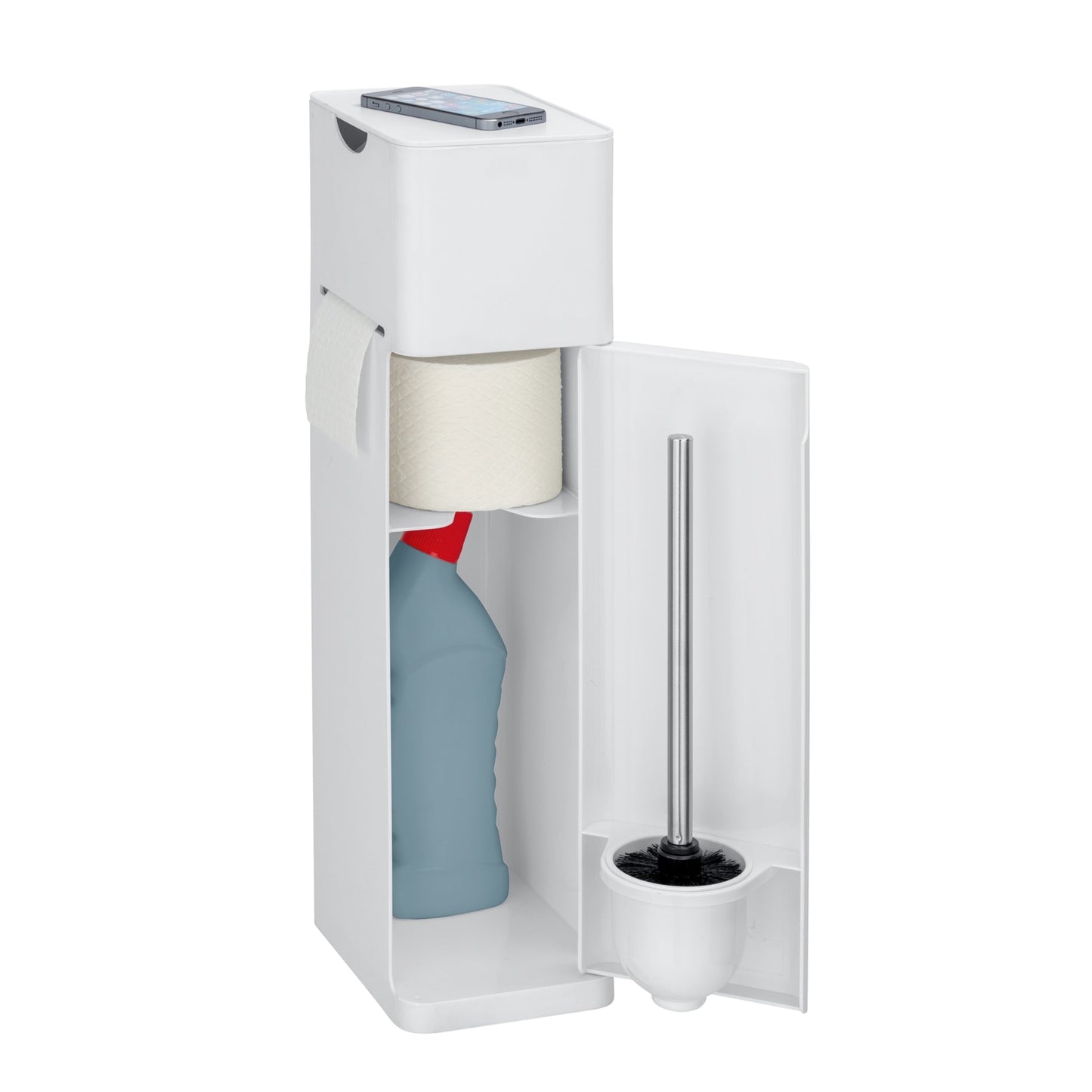 Maximex WC-Garnitur 6in1 20 x 58 x 15 cm (B x H x T) Kunststoff weiß