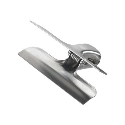 Maximex Verschlussclip 7,6 x 6,3 cm (B x L) Edelstahl silber 10 St./Pack.