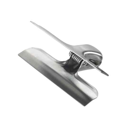 Maximex Verschlussclip 7,6 x 6,3 cm (B x L) Edelstahl silber 10 St./Pack.