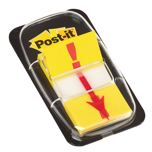Post-it® Haftstreifen Index Symbol 43,2 x 25,4 mm (B x H) gelb Ausrufezeichen 50 Bl.