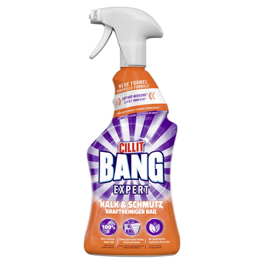 CILLIT BANG Badreiniger Kalk & Schmutz pH-Wert: 2,1-2,4 Sprühflasche Kunststoff 0,75l