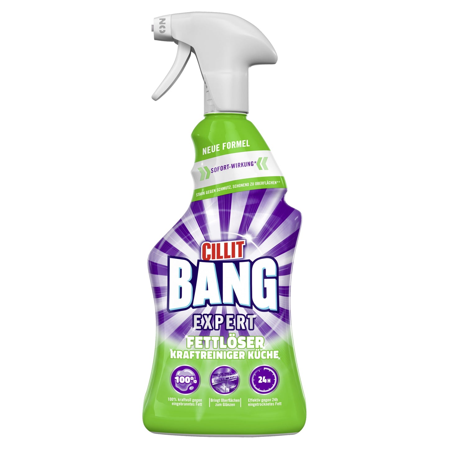CILLIT BANG Fettlöser 10,4-11,4 Sprühflasche Kunststoff 0,75l