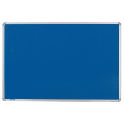 Ultradex Pinnwand 120 x 90 cm (B x H) Maße der Oberfläche: 116,6 x 86,6 cm (B x H) Filz Material des Rahmens: Aluminium blau