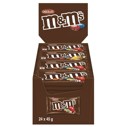 M&M'S® Schokolade Chocolate 24 x 45 g/Pack.