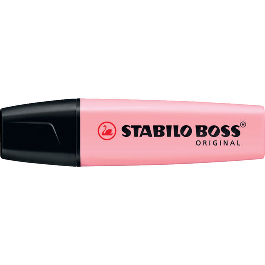 STABILO® Textmarker BOSS® ORIGINAL Pastel 2-5mm pastellrosa Keilspitze