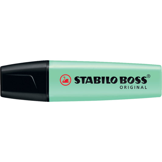 STABILO® Textmarker BOSS® ORIGINAL Pastel 2-5mm pastellminzgrün Keilspitze