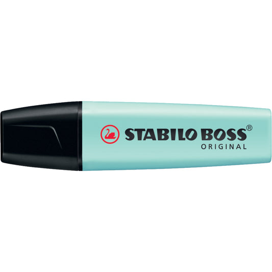STABILO® Textmarker BOSS® ORIGINAL Pastel 2-5mm pastelltürkis Keilspitze