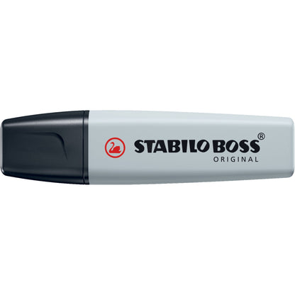 STABILO® Textmarker BOSS® ORIGINAL Pastel 2-5mm seidengrau Keilspitze