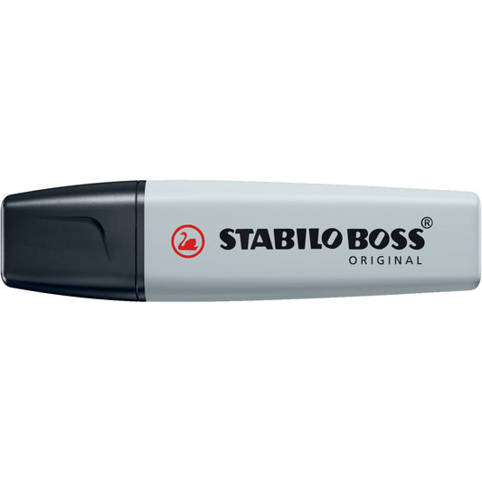 STABILO® Textmarker BOSS® ORIGINAL Pastel 2-5mm seidengrau Keilspitze