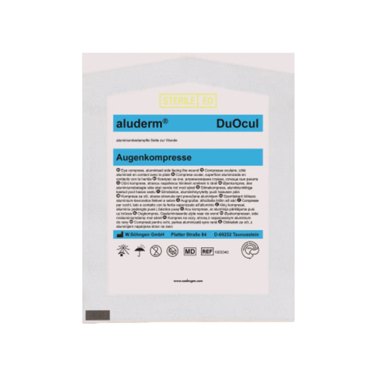 aluderm® Augenkompresse DuOcul oval Polyestervlies
