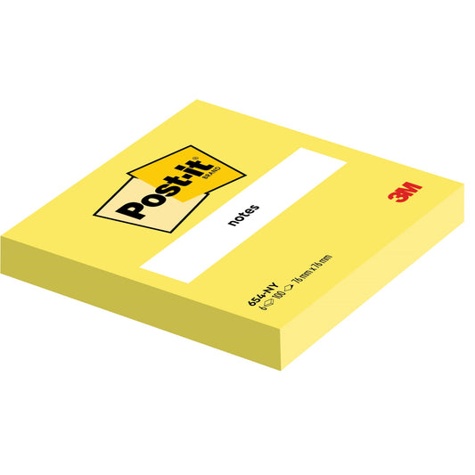 Post-it® Haftnotiz Notes neon 76 x 76 mm (B x H) neongelb 100 Bl.