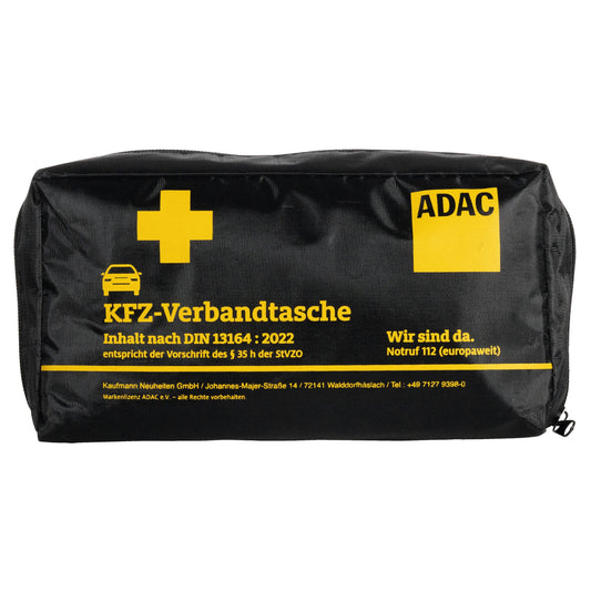 ADAC Verbandkasten Kfz Nylon schwarz DIN 13164