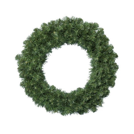 EVERLANDS Weihnachtskranz Imperial 90 x 22 cm (Ø x H) 270 Spitzen PVC grün