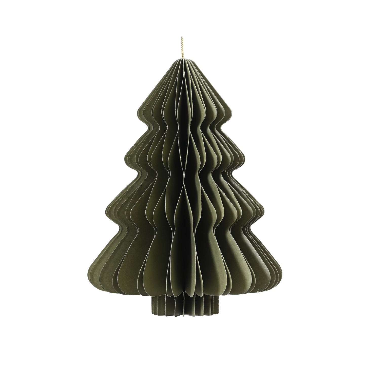 EVERLANDS Dekorationsfigur Weihnachtsbaum 15 x 20 cm (Ø x H) Papier grün