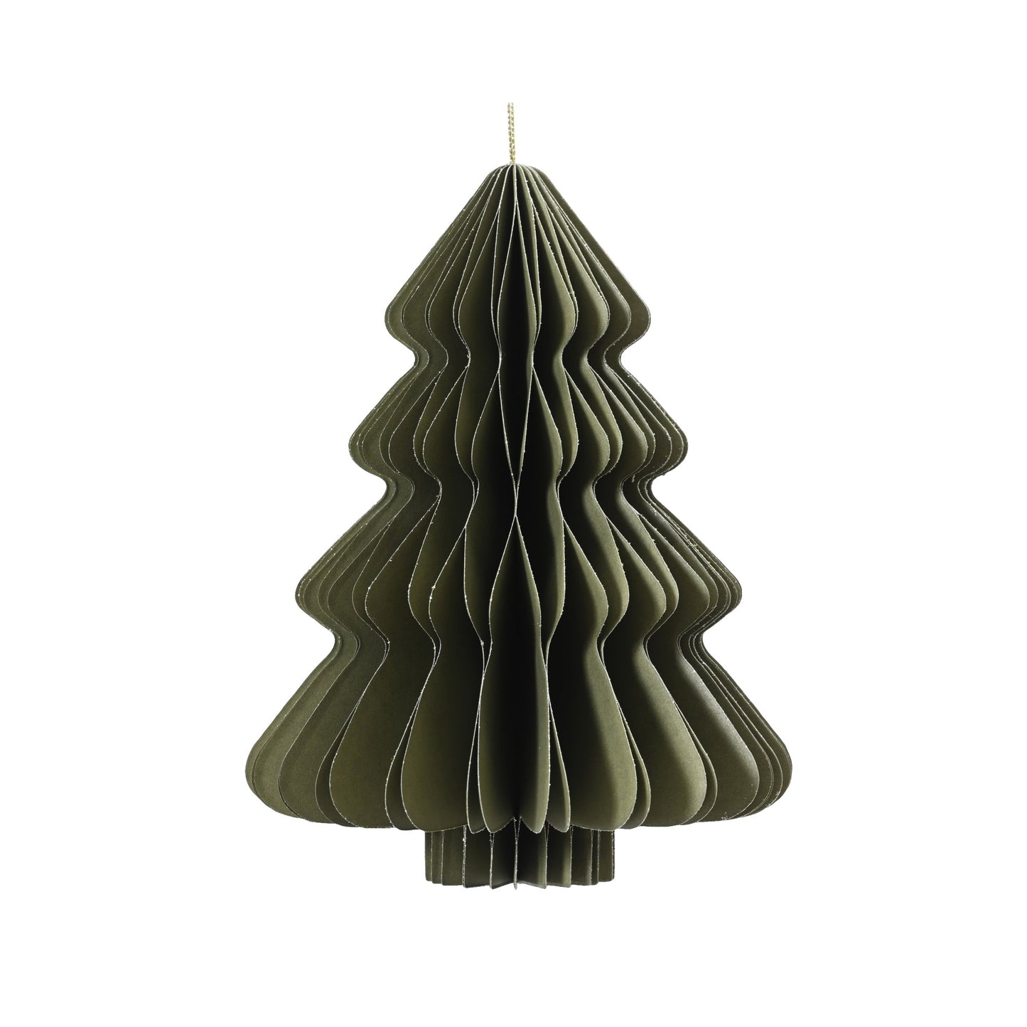 EVERLANDS Dekorationsfigur Weihnachtsbaum 30 x 40 cm (Ø x H) Papier grün