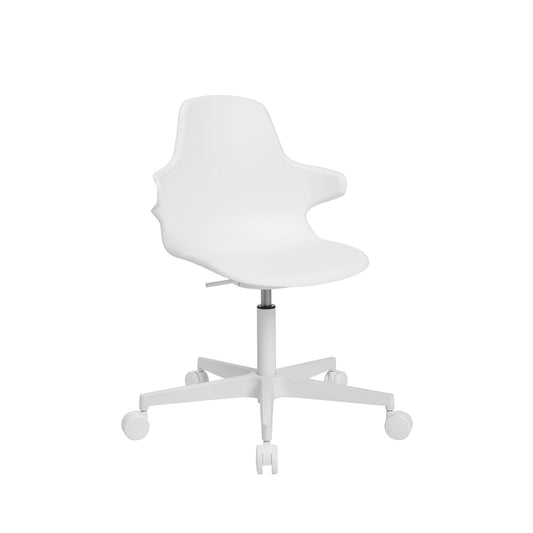 TOPSTAR Bürodrehstuhl Sitness Life 20 44-57cm Rolle hart gebremst (für Teppichboden) optionales Zubehör: Rolle weich gebremst (für Hartboden) 6990W Polyamid weiß
