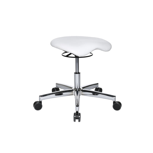 TOPSTAR Sitzhocker Medical 30 Sitness weiß Farbe des Fußkreuzes: alusilber