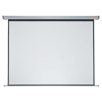 Nobo® Projektionswand Electric Maße: 323,5 x 250 cm (B x H) Bildformat: 1:1 Projektionsfläche: 300 x 225 cm (B x H) inkl. Fernbedienung weiß