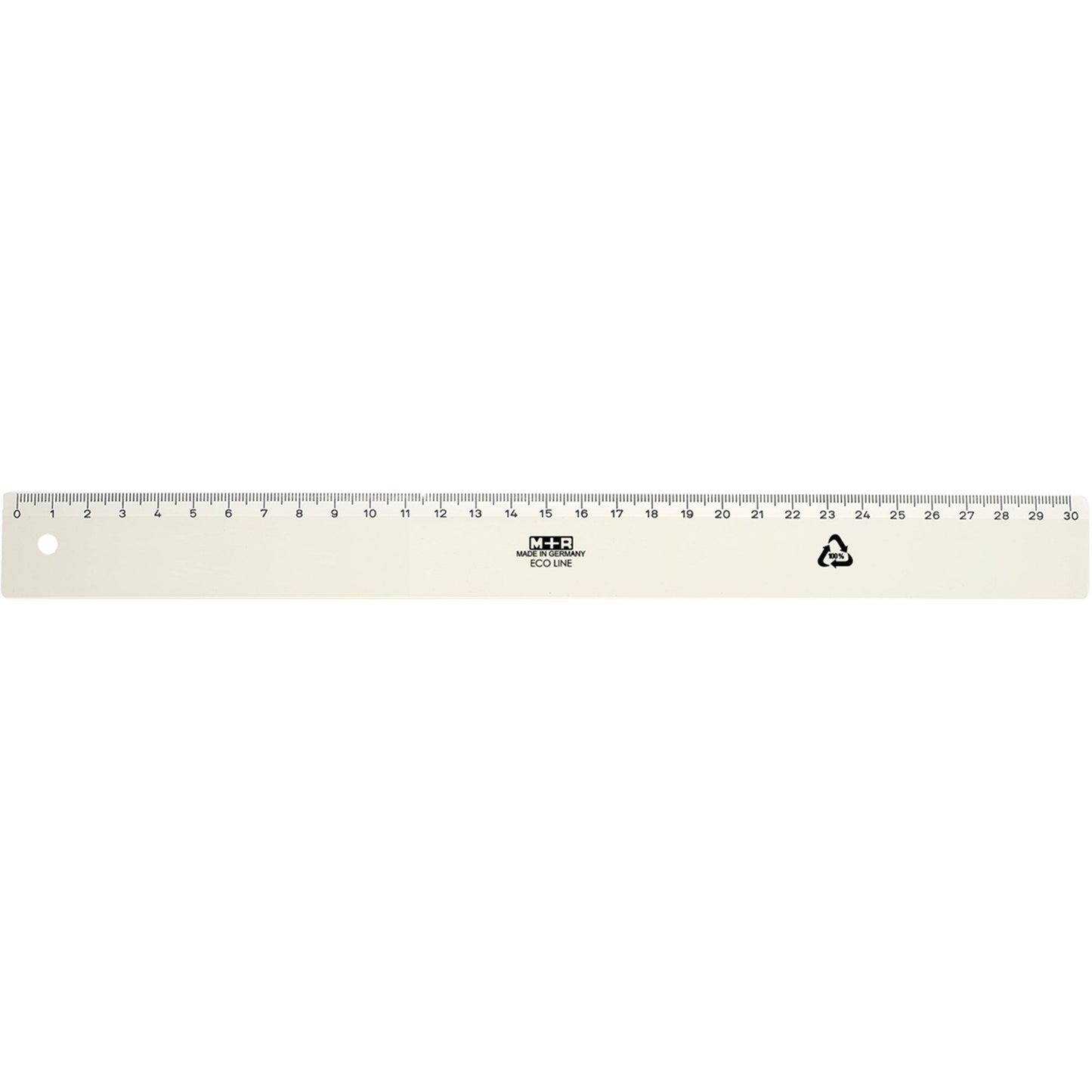 M+R Lineal ECO 2 30cm Polystyrol, 100 % recycelt natur